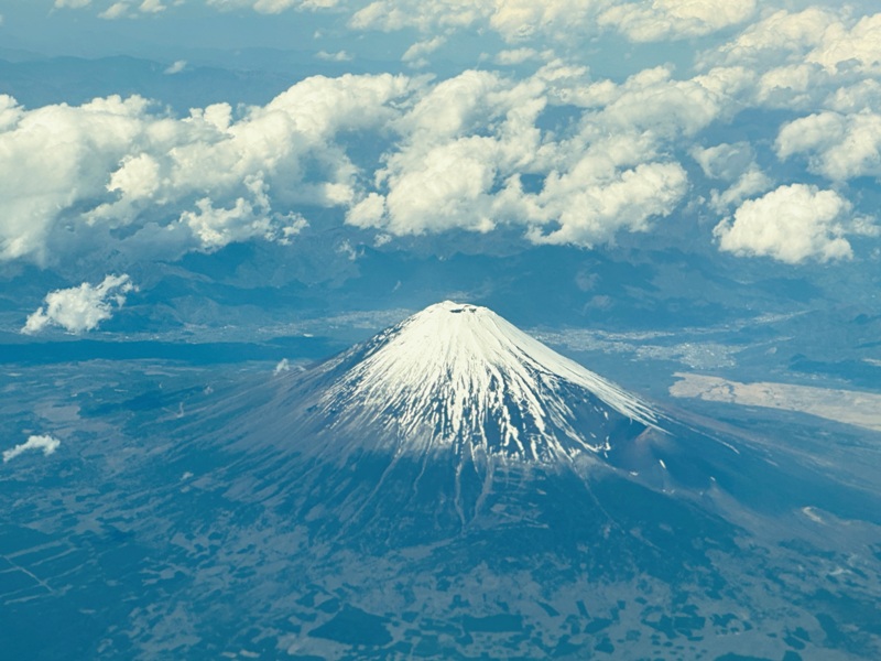 flyflyanaana16 202304松山羽田 富士山晴空塔與101