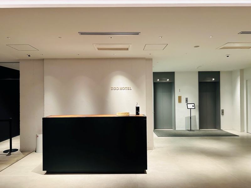 DDDhotel02 Bakurocho-DDD Hotel舊建築新設計之房間有點小