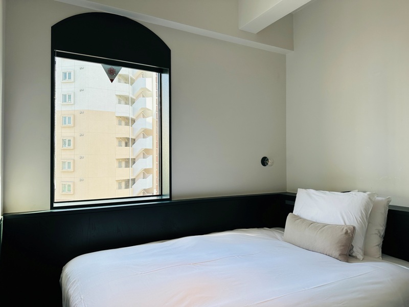 DDDhotel08 Bakurocho-DDD Hotel舊建築新設計之房間有點小