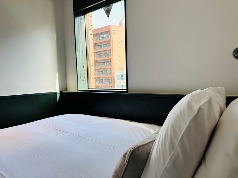 DDDhotel10 Bakurocho-DDD Hotel舊建築新設計之房間有點小