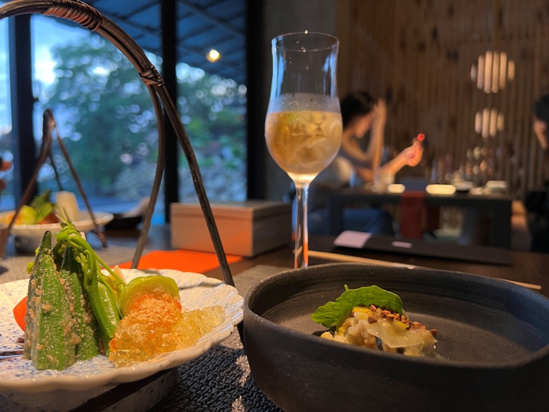 INFLORESCENCE41 新社-飛花落院 十年磨一劍 最難訂的餐廳超精緻的美食