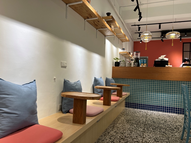 blchcoffee05 竹北-冰藍沁禾 粉的藍的女孩開的咖啡館