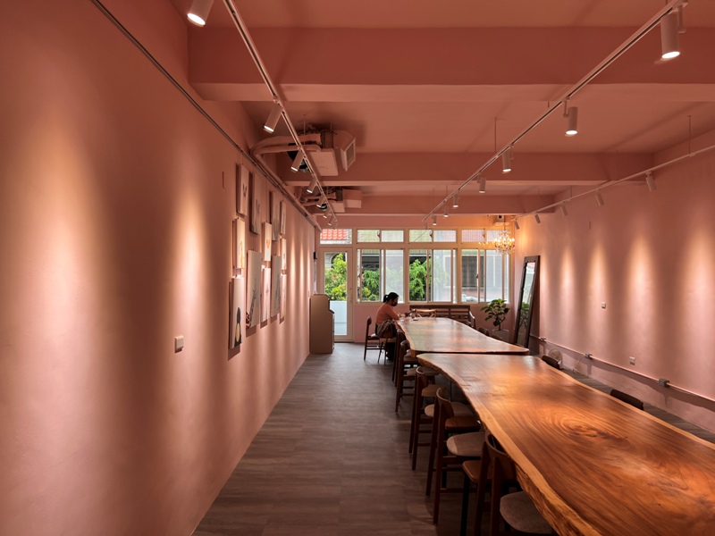 blchcoffee13 竹北-冰藍沁禾 粉的藍的女孩開的咖啡館