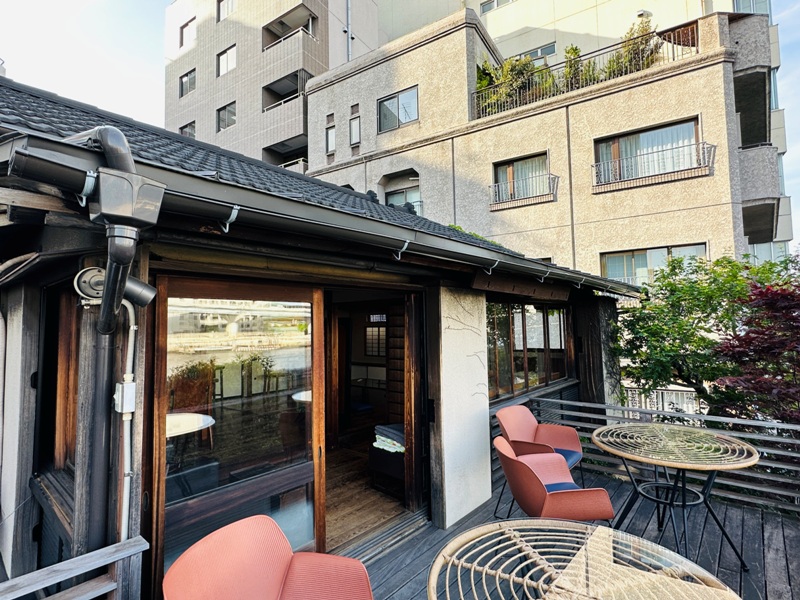 lucite09 Asakusabashi-Lu Cite Gallery Cafe 晴空塔隅田川與電車 老宅景色迷人