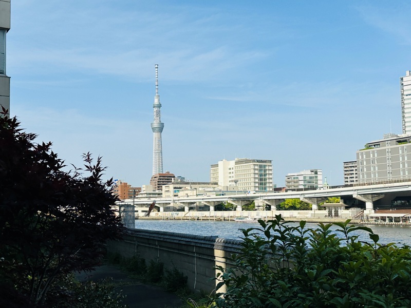 lucite10 Asakusabashi-Lu Cite Gallery Cafe 晴空塔隅田川與電車 老宅景色迷人