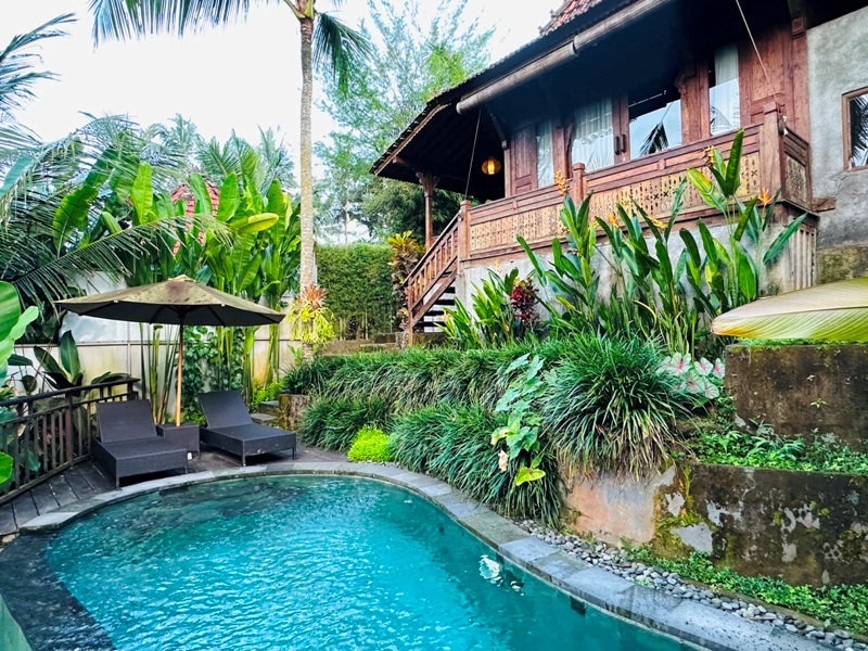 ubudvilla5031 Bali-Mandana Ubud Villa傳統建築 烏布花園Villa 私人泳池好享受