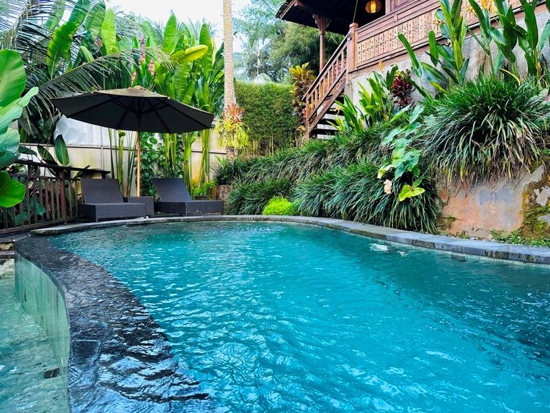 ubudvilla5032 Bali-Mandana Ubud Villa傳統建築 烏布花園Villa 私人泳池好享受