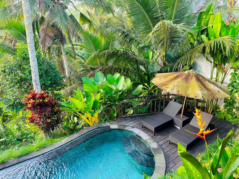 ubudvilla5036 Bali-Mandana Ubud Villa傳統建築 烏布花園Villa 私人泳池好享受