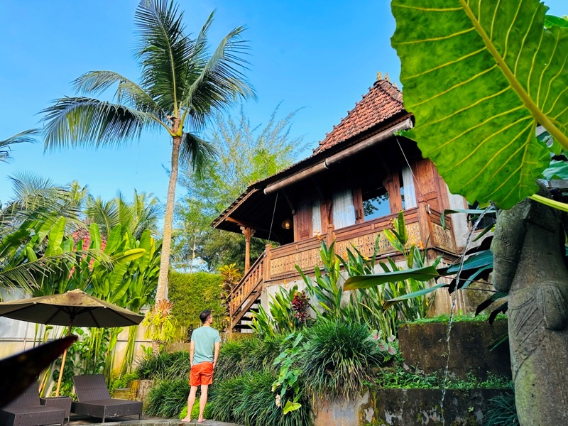 ubudvilla5037 Bali-Mandana Ubud Villa傳統建築 烏布花園Villa 私人泳池好享受