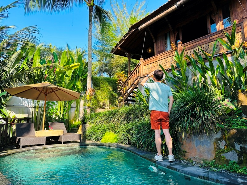 ubudvilla5038 Bali-Mandana Ubud Villa傳統建築 烏布花園Villa 私人泳池好享受