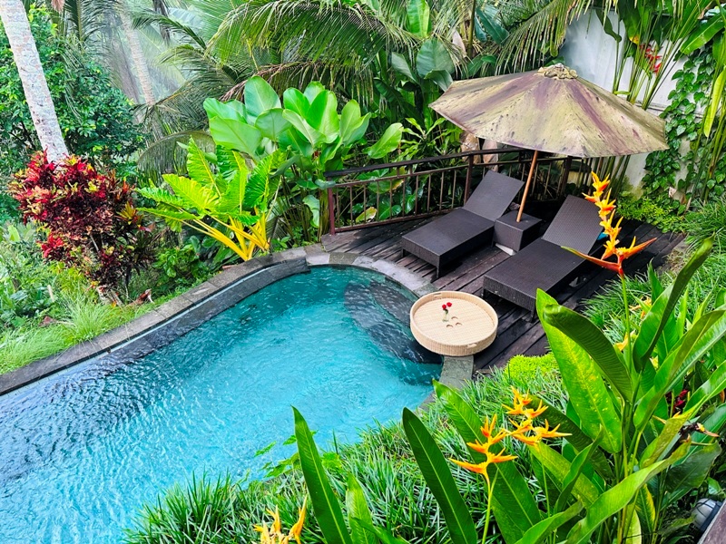 ubudvilla5043 Bali-Mandana Ubud Villa傳統建築 烏布花園Villa 私人泳池好享受