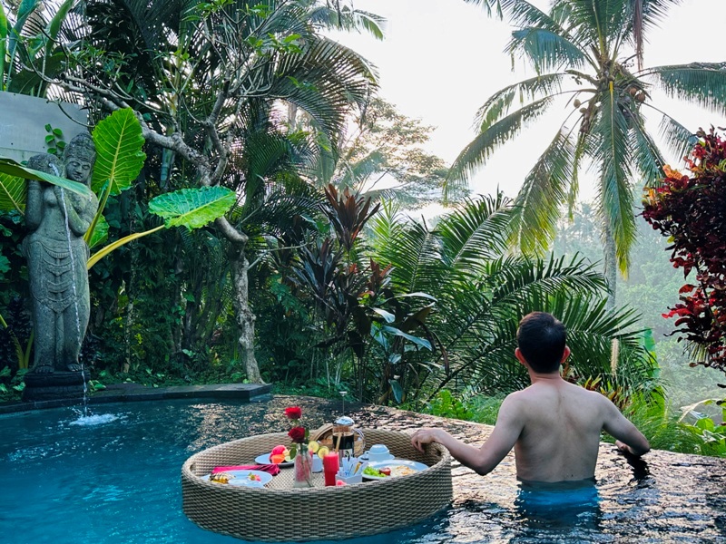 ubudvilla5045 Bali-Mandana Ubud Villa傳統建築 烏布花園Villa 私人泳池好享受