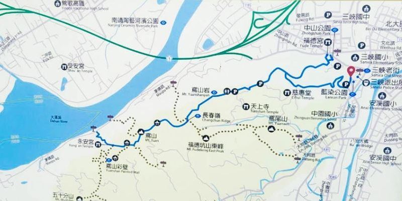 AAA 三峽-鳶山彩壁 福德坑山 鳶山 爬郊山拍美照