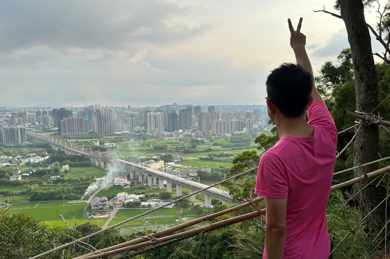 wenshan15 竹北-犁頭山.文山步道 輕鬆寫意賞高鐵