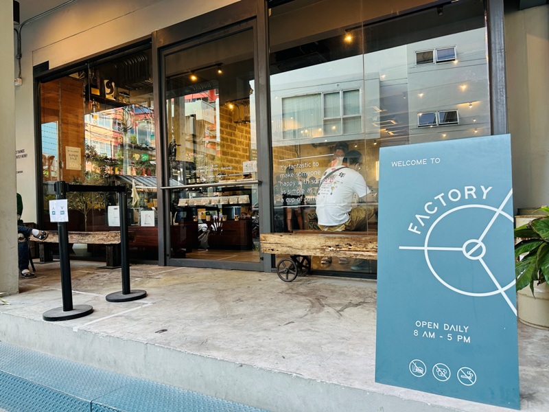 factorycoffee02 Bangkok-Factory Coffee冠軍咖啡 創意又好喝 機場快線旁知名咖啡館