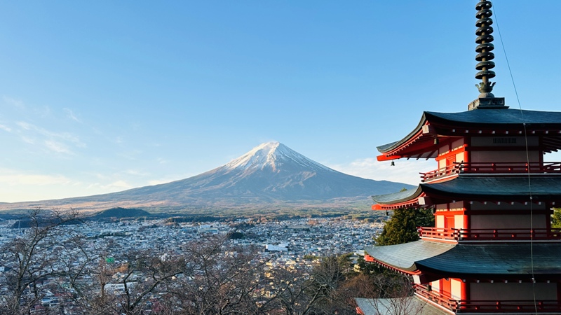 fujiyoshida10 Fujiyoshida-一路往富士山散步 新倉山淺間公園/國道139號/金鳥居