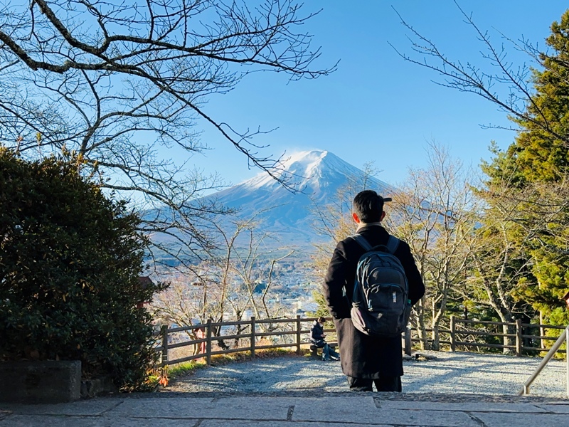 fujiyoshida13 Fujiyoshida-一路往富士山散步 新倉山淺間公園/國道139號/金鳥居