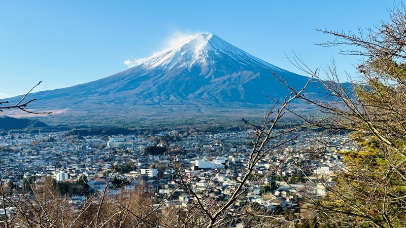 fujiyoshida14 Fujiyoshida-一路往富士山散步 新倉山淺間公園/國道139號/金鳥居