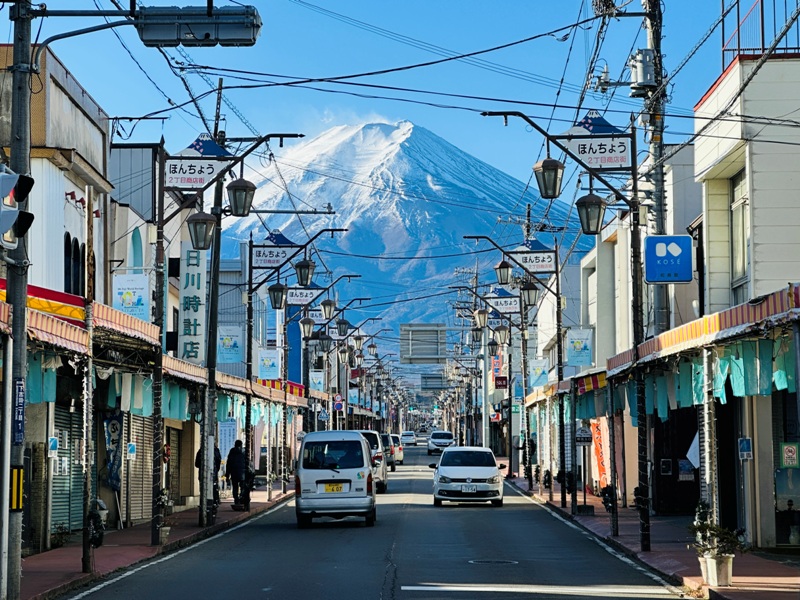 fujiyoshida18 Fujiyoshida-一路往富士山散步 新倉山淺間公園/國道139號/金鳥居
