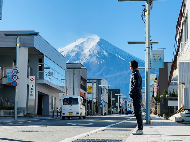 fujiyoshida25 Fujiyoshida-一路往富士山散步 新倉山淺間公園/國道139號/金鳥居