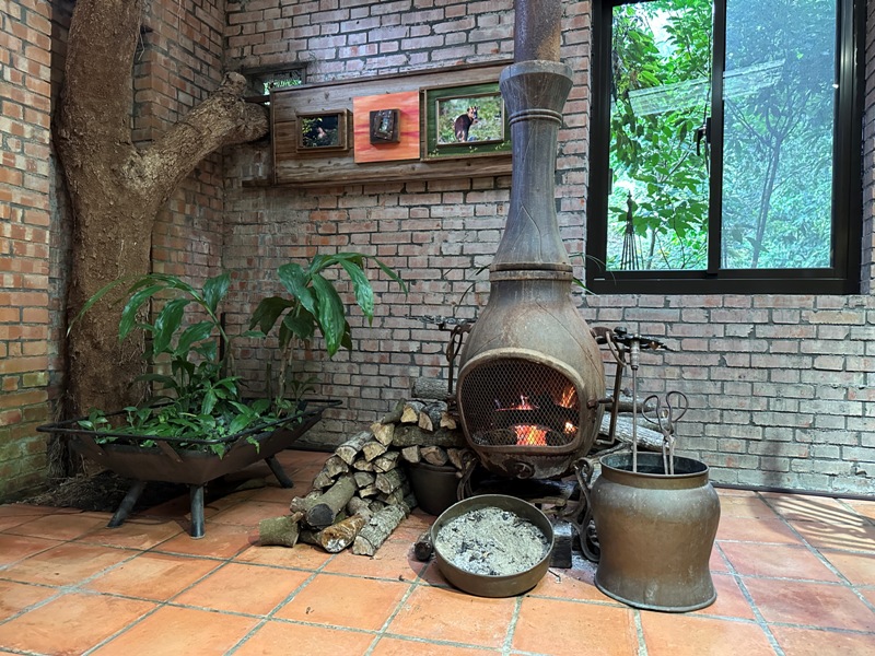 nature092323 尖石-自然在家書坊 紅瓦綠樹青山環繞 森林系咖啡館