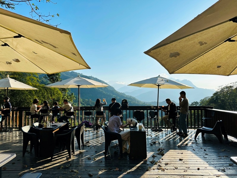 shangshan10 橫山-上山喝咖啡 層層疊疊賞山景賞夕陽...