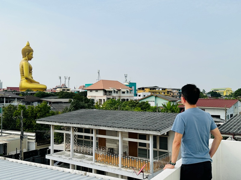 troktalatphlu14 Bangkok-Trok TalatPhlu隱藏版韓風咖啡館 與水門寺大佛來張合照