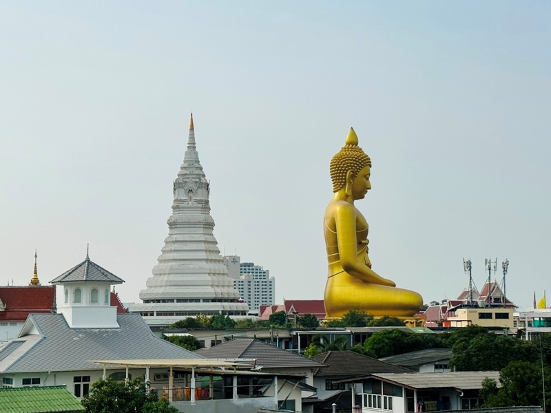 troktalatphlu15 Bangkok-Trok TalatPhlu隱藏版韓風咖啡館 與水門寺大佛來張合照