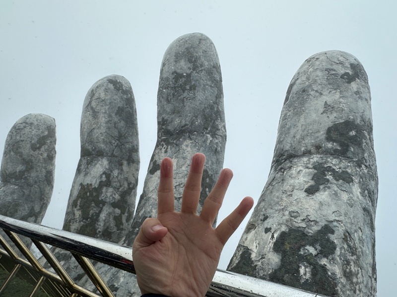 banahill18 Danang-Bana Hill巴拿山 法國小鎮雲霧飄渺 佛手橋萬頭鑽動