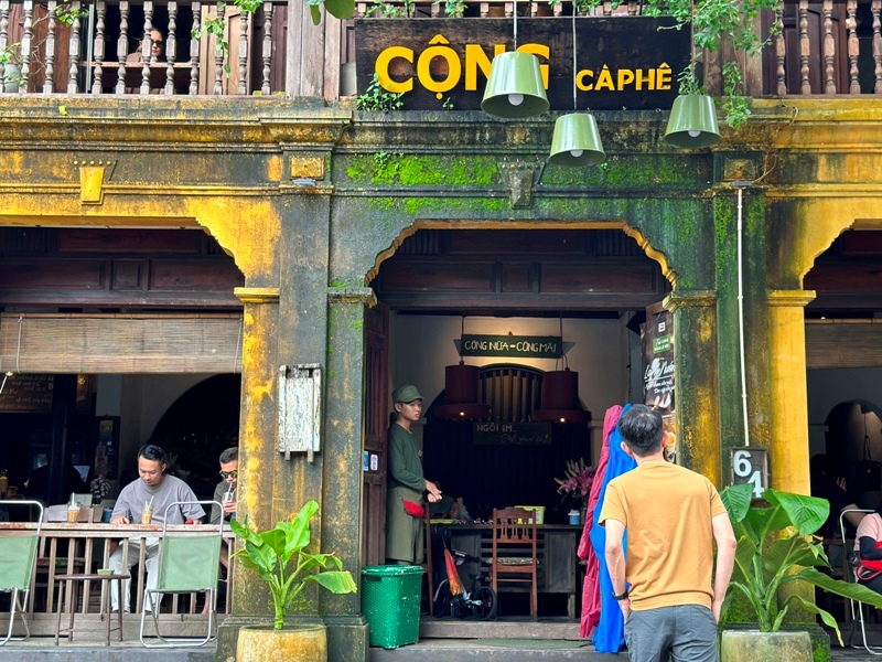 congcafe0113 Hoian-Cong Cafe懷舊老宅 連鎖咖啡迷人滋味 必訪越共咖啡