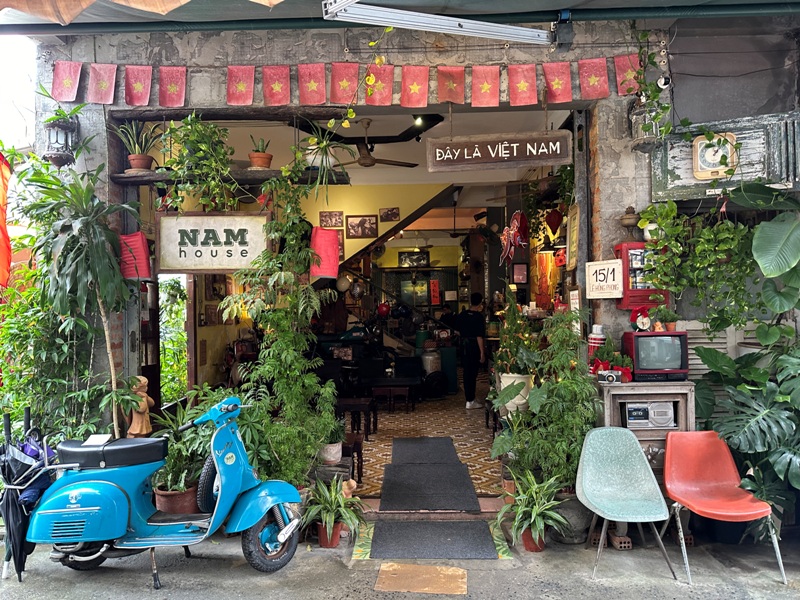 nam01 Danang-NAM house Cafe滿滿懷舊風 老宅收藏舊時光
