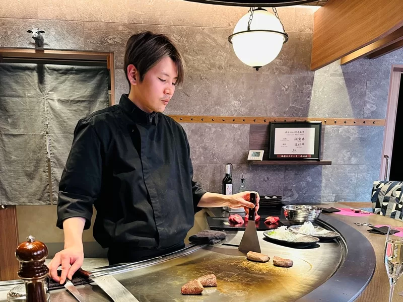 ginzasteak15-jpeg Asakusa-銀座のステーキ赤坂店 A5近江牛一片一片的飽足感