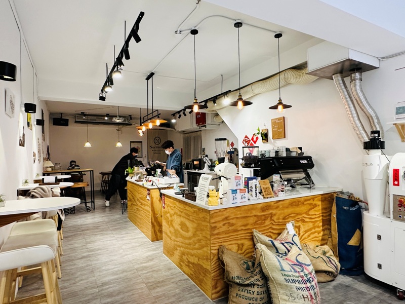 necessaryworkshop03 中山-Necessary Workshop簡約純白 靜巷小咖啡館