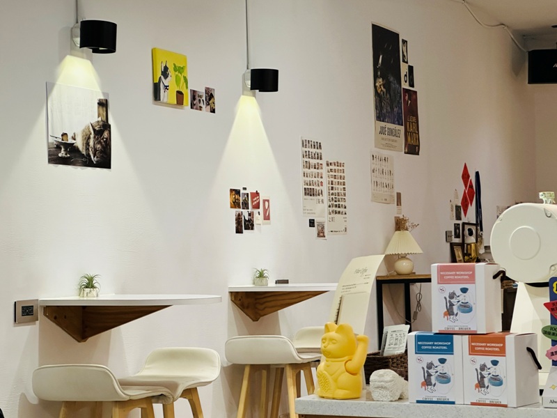 necessaryworkshop11 中山-Necessary Workshop簡約純白 靜巷小咖啡館