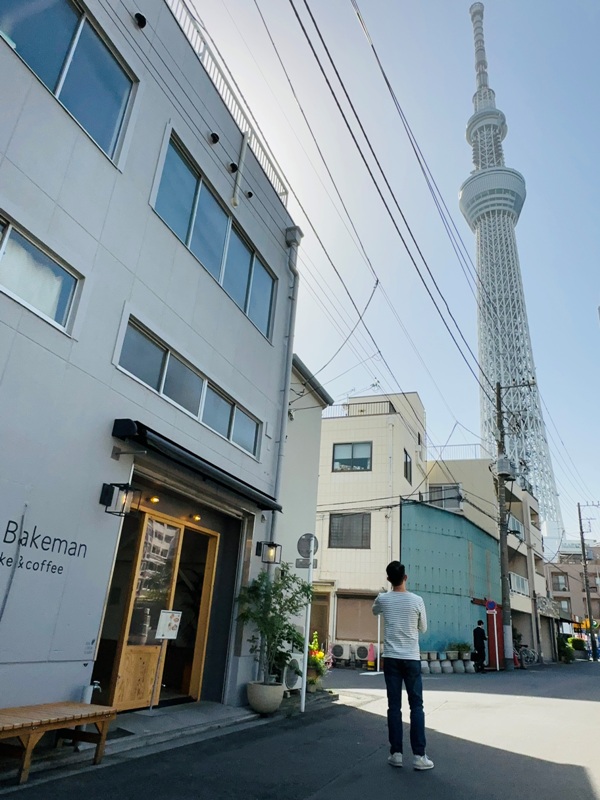 mrbakeman09 Sumida-晴空塔旁 拍張照片喝杯咖啡Mr. Bakeman