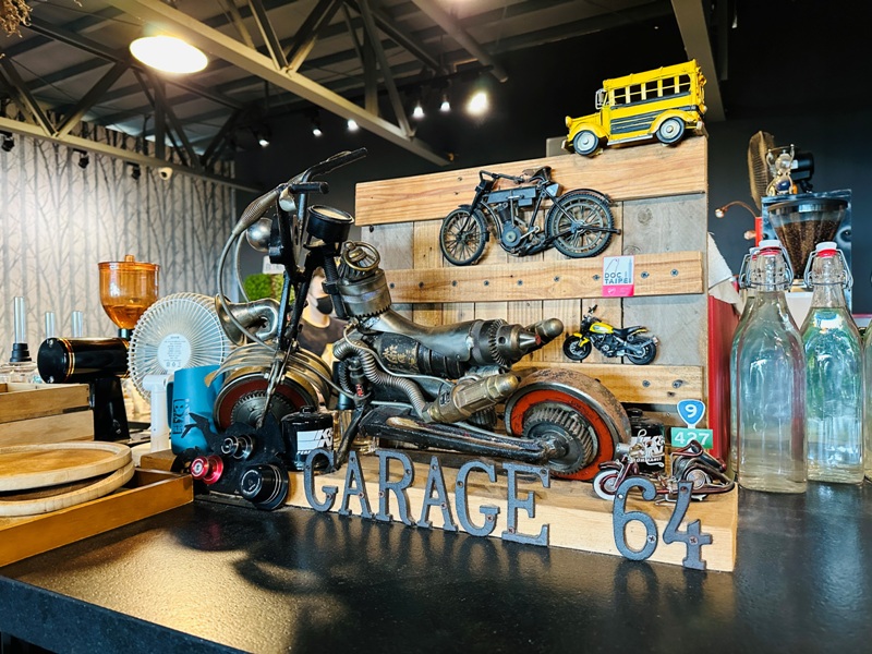 garage6413 八里-Garage Cafe觀音山腰 賞台北港