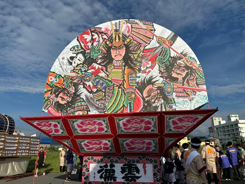 hirakawa02-jpeg Hirakawa-青森睡魔祭之一 平川(弘前)扇形睡魔 熱鬧夜慶典 小鎮狂歡日