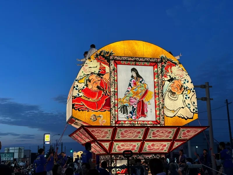 hirakawa05-jpeg Hirakawa-青森睡魔祭之一 平川(弘前)扇形睡魔 熱鬧夜慶典 小鎮狂歡日