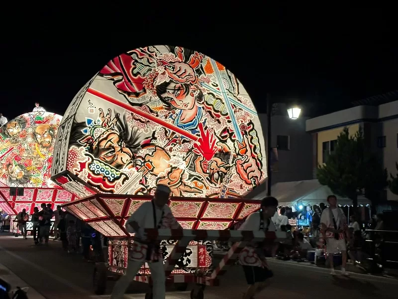 hirakawa08-jpeg Hirakawa-青森睡魔祭之一 平川(弘前)扇形睡魔 熱鬧夜慶典 小鎮狂歡日