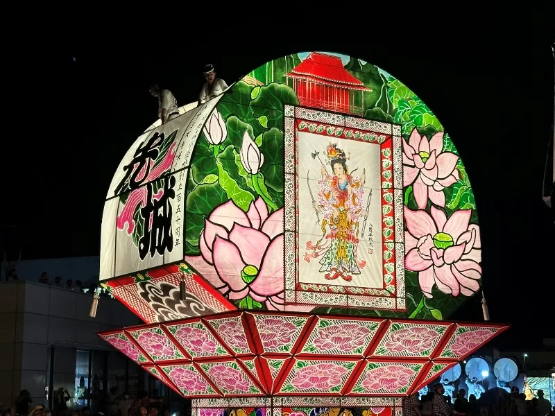 hirakawa13-jpeg Hirakawa-青森睡魔祭之一 平川(弘前)扇形睡魔 熱鬧夜慶典 小鎮狂歡日