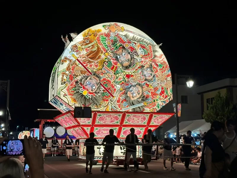 hirakawa14-jpeg Hirakawa-青森睡魔祭之一 平川(弘前)扇形睡魔 熱鬧夜慶典 小鎮狂歡日