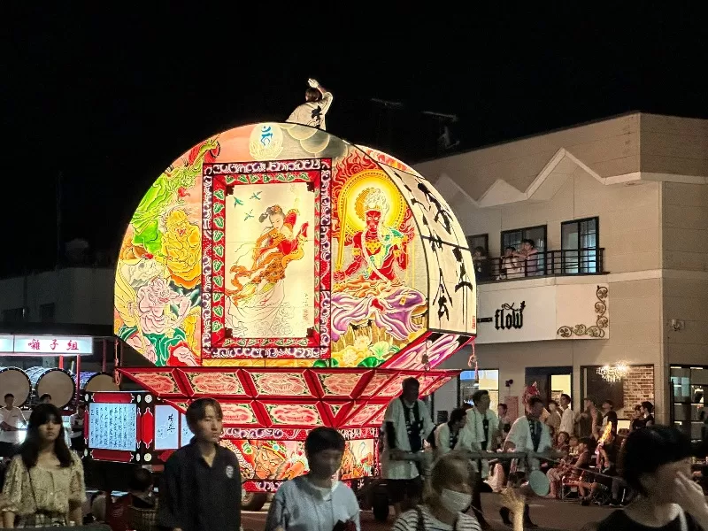 hirakawa19-jpeg Hirakawa-青森睡魔祭之一 平川(弘前)扇形睡魔 熱鬧夜慶典 小鎮狂歡日