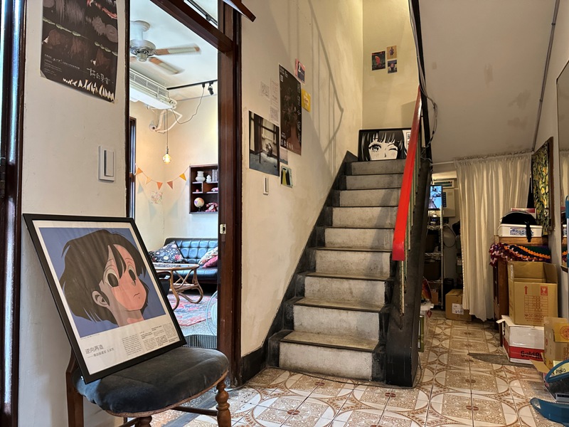 ShiuJiou12 板橋-旭舊咖啡 老宅紅門懷舊風