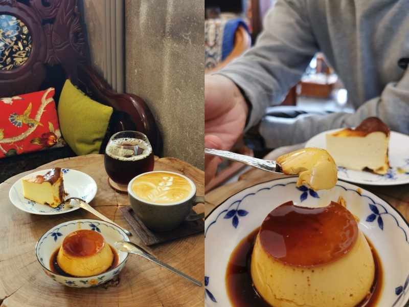 coffeeho18 大同-何家人珈琲 老台式客廳重現 布丁咖啡皆美味