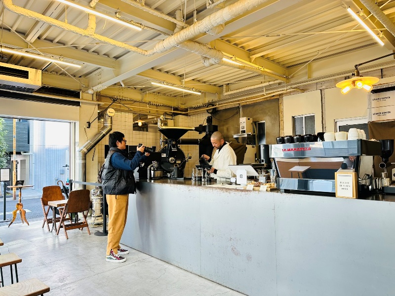 leavescoffee17 Sumida-Leaves Coffee Roasters拳擊手轉型咖啡師 石井先生的修鍊