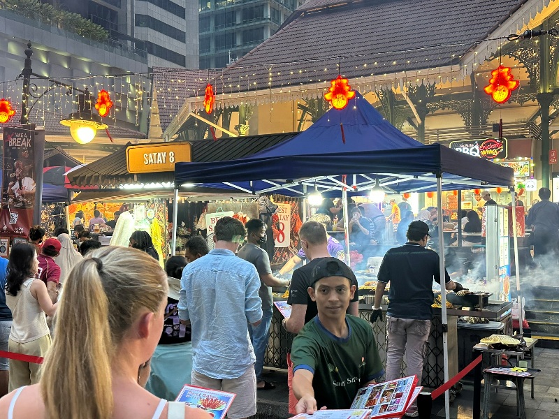 laupasat10502 Singapore-Lau Pa Sat老巴剎 最國際化的美食中心