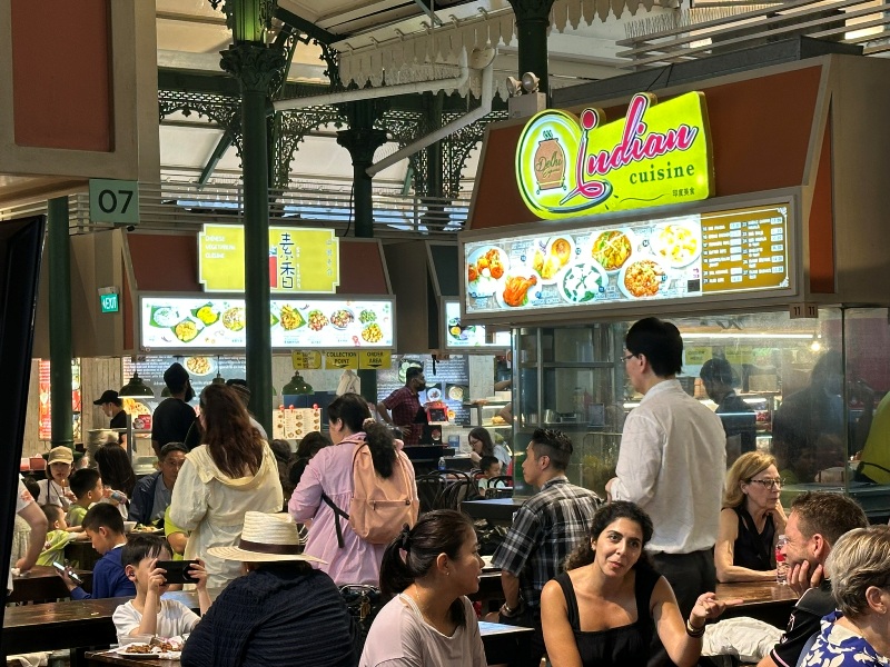 laupasat10509 Singapore-Lau Pa Sat老巴剎 最國際化的美食中心