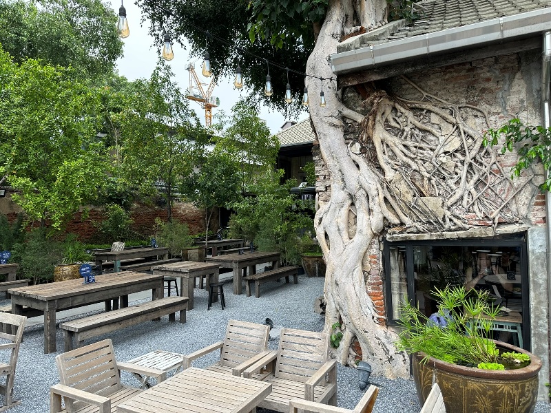 hongsieng12 Bangkok-Hong Sieng Kong昭披耶河畔老宅咖啡 滿是華人在泰的印記