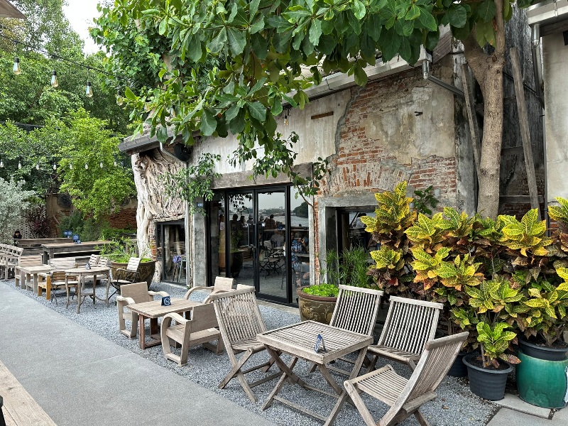 hongsieng14 Bangkok-Hong Sieng Kong昭披耶河畔老宅咖啡 滿是華人在泰的印記