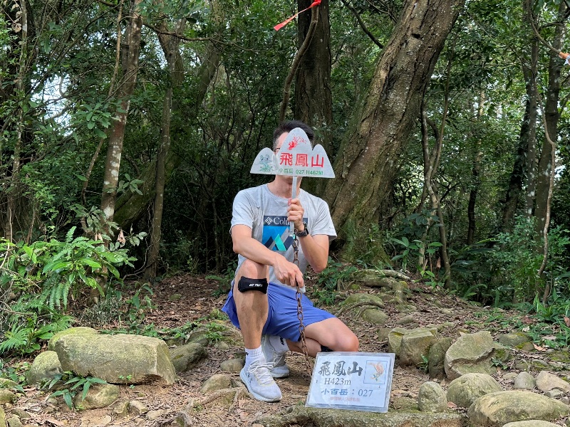 feifong09 芎林-飛鳳山輕鬆走 夏日午後上山躲豔陽賞落日